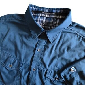 KUHL Eluxor Shirt Mens size XL  Hiking Outdoors Fishing Travel breathable‎